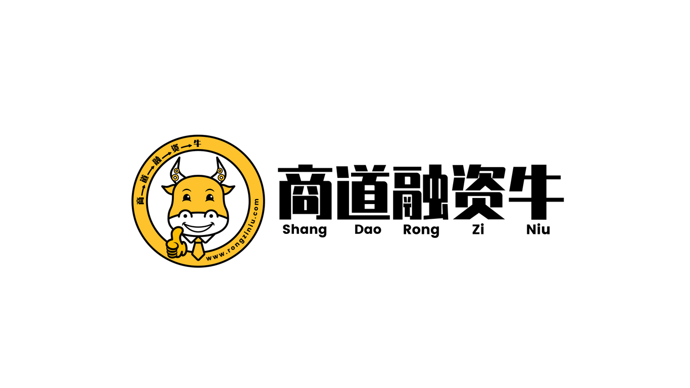 商道融资牛LOGO设计图0