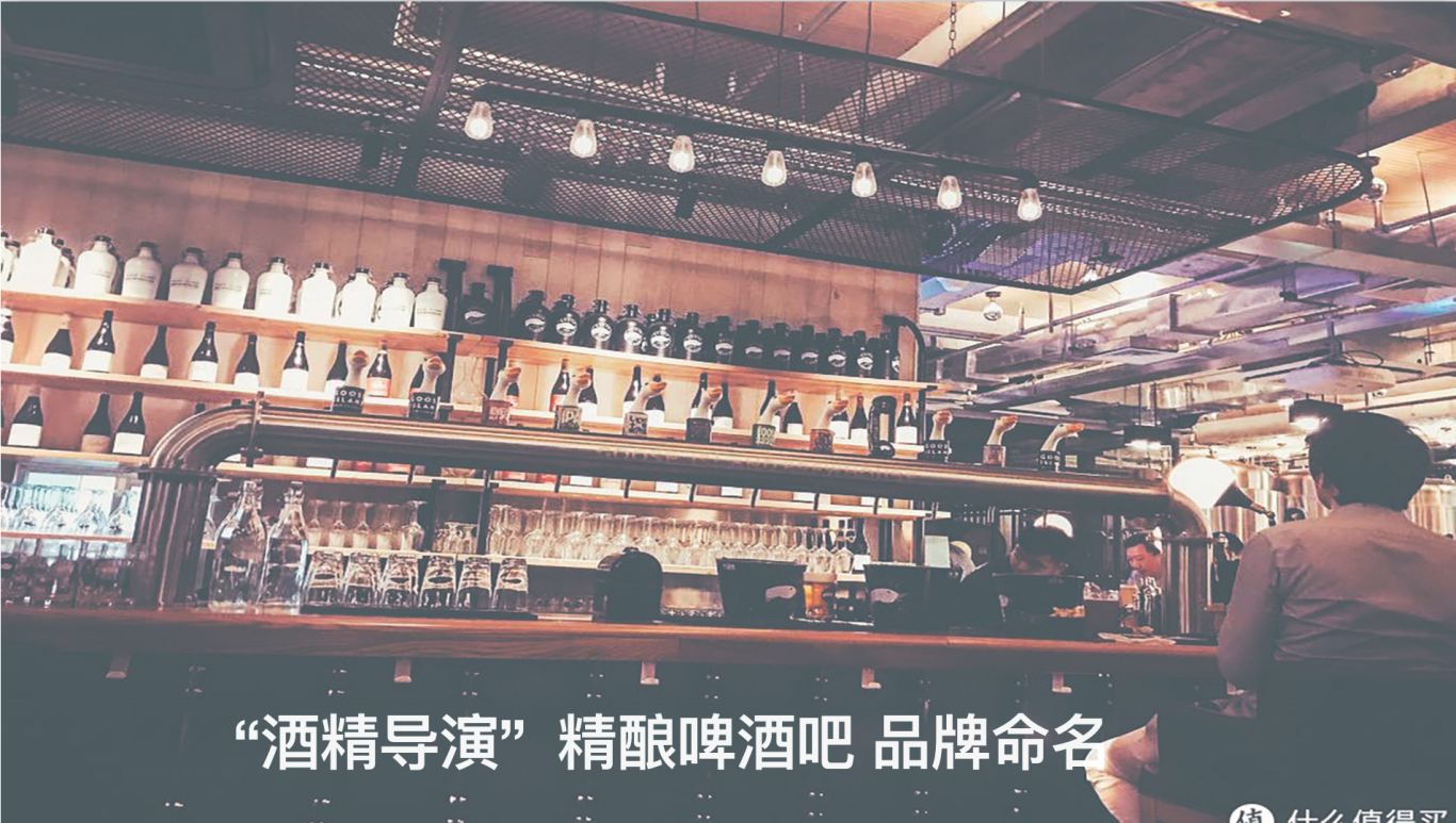 “酒精导演” 精酿啤酒吧 品牌命名图0