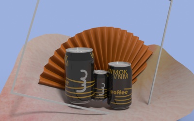 咖啡易拉罐包裝設計