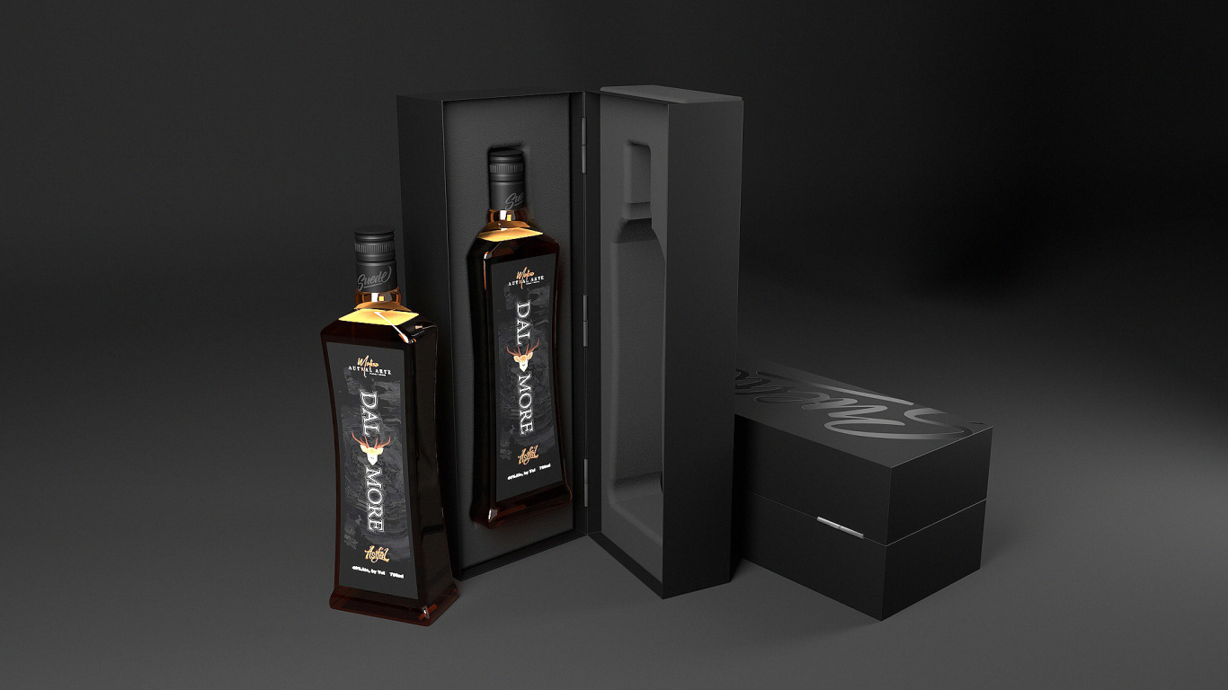 威士忌產品包裝設計圖2