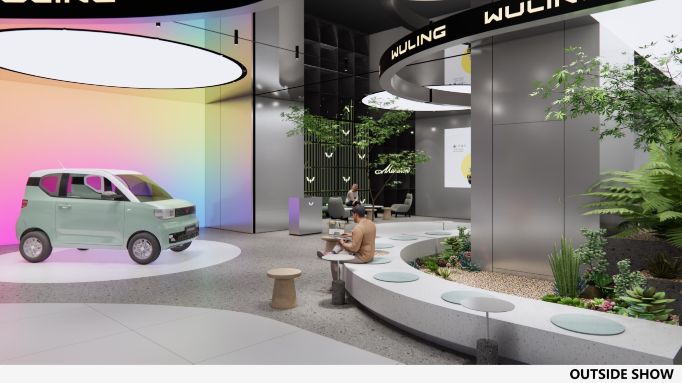 展厅类-五菱新能源-广州番禺万达体验中心设计方案图3