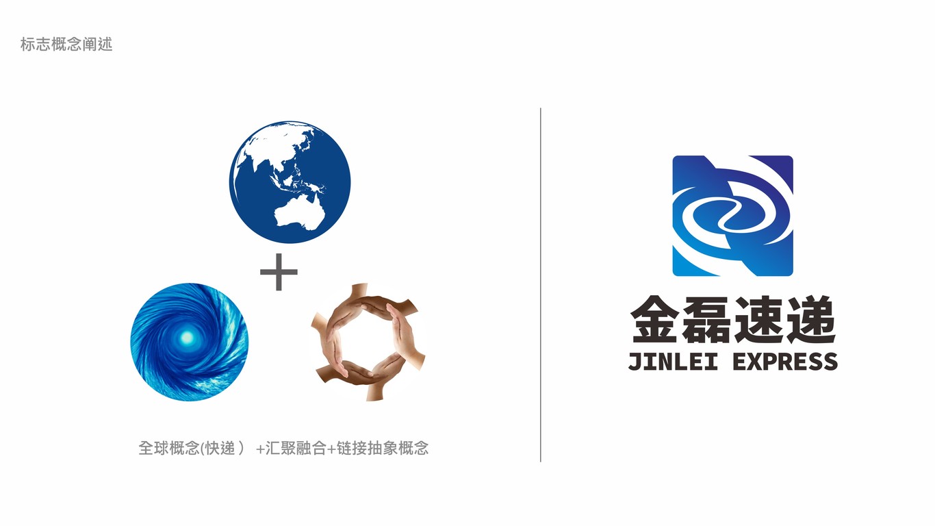 金磊速递物流品牌LOGO设计中标图4