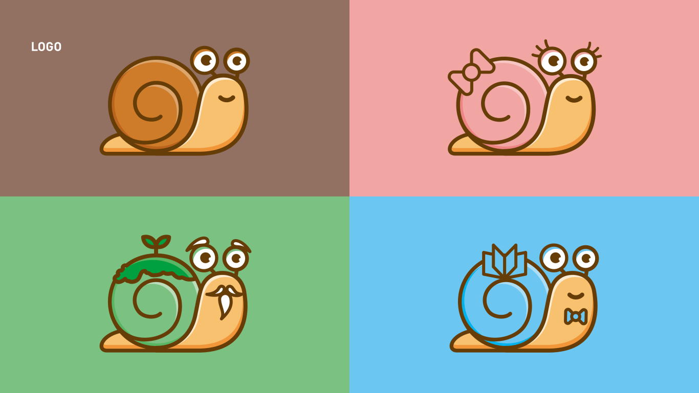 蜗牛亲子 医疗类/品牌标志设计图9