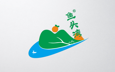 魚頭灣logo設計