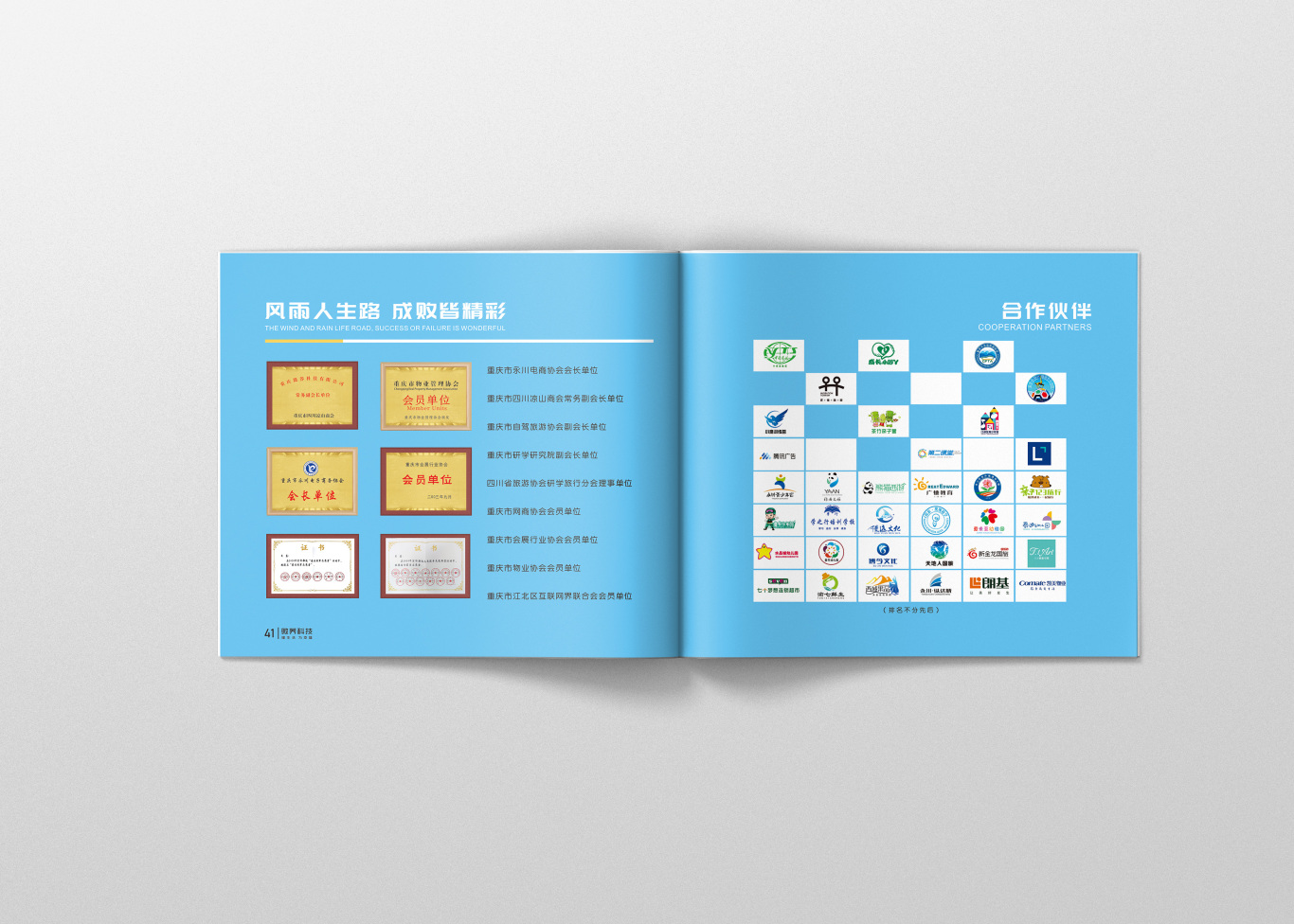 微荞科技宣传册设计图21