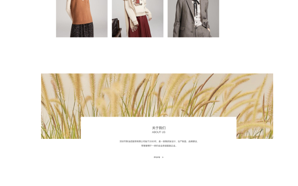 FUNIEA女装官网网站设计