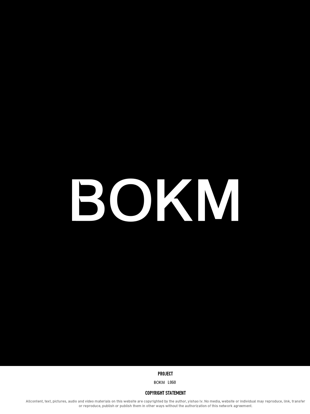 BOKM男装logo设计图8