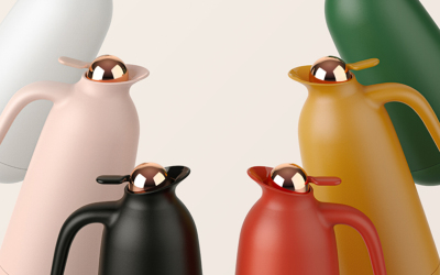雷德夫企鹅保温壶品牌产品宣传展示设计