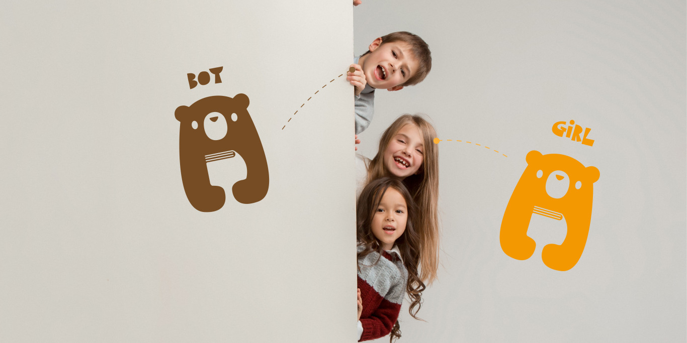 大熊的故事绘本品牌LOGO/吉祥物设计图4