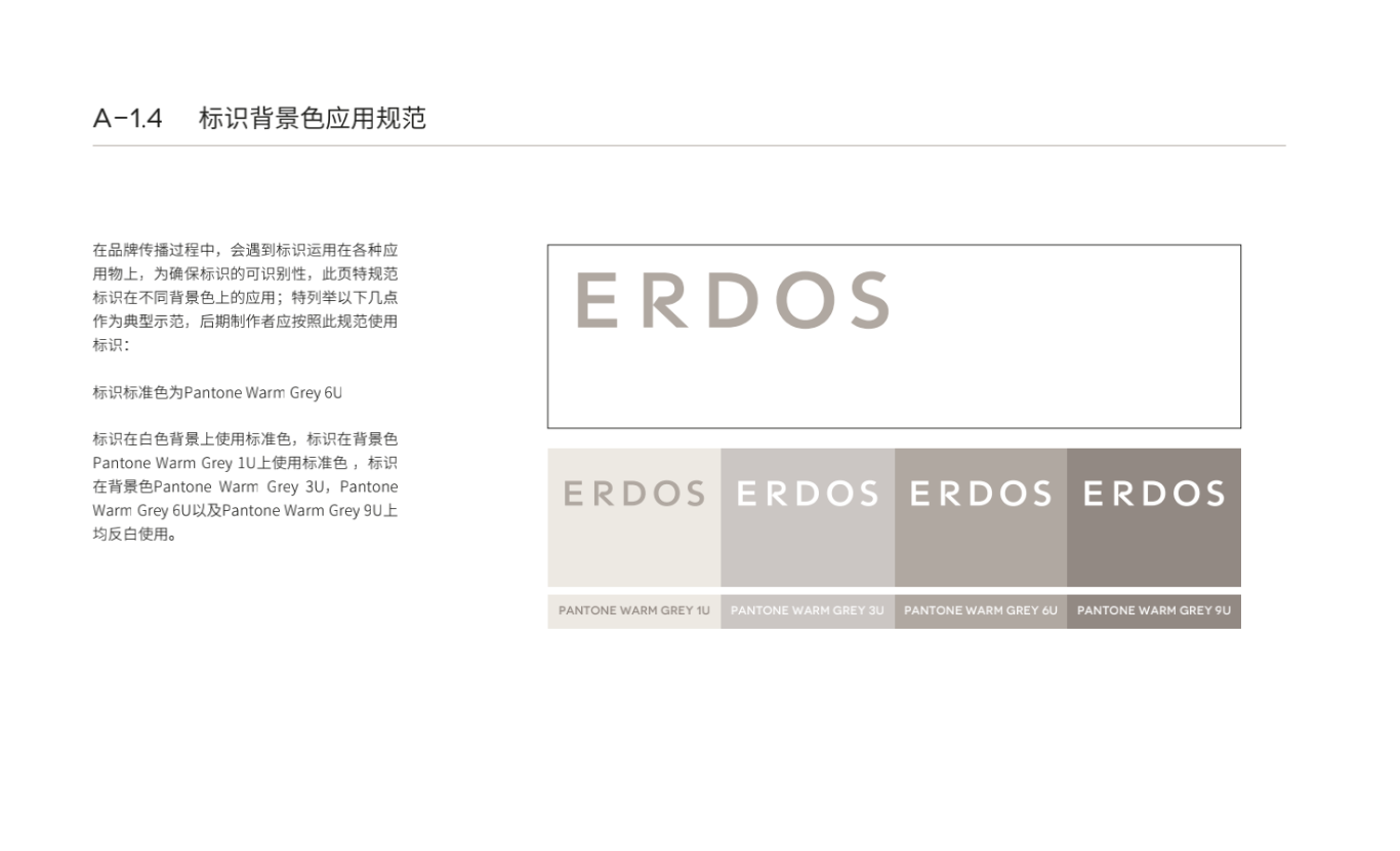 Erdos品牌标识及宣传设计图3