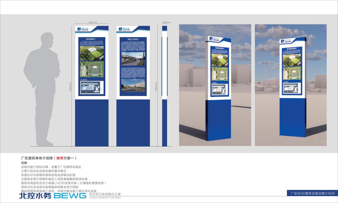 银川市第一再生水厂项目目视化设计图9