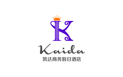 凯达商务假日酒店logo设计