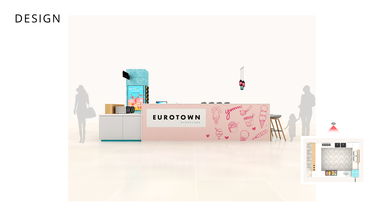 EUROTOWN冰淇淋店设计图3