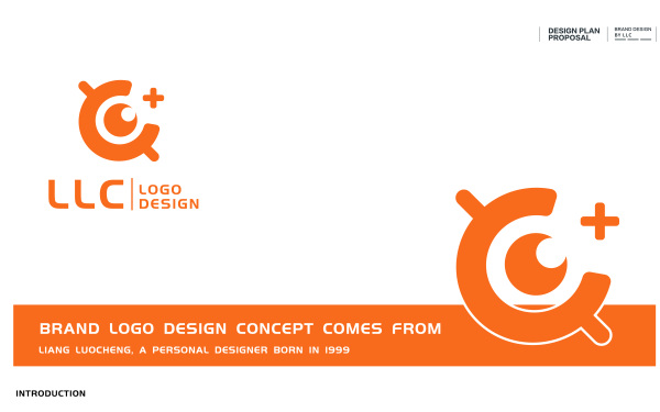 LLC视觉传媒logo设计