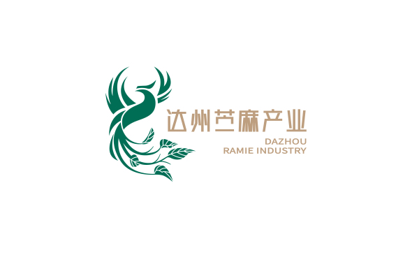 達州苧麻產業-logo設計