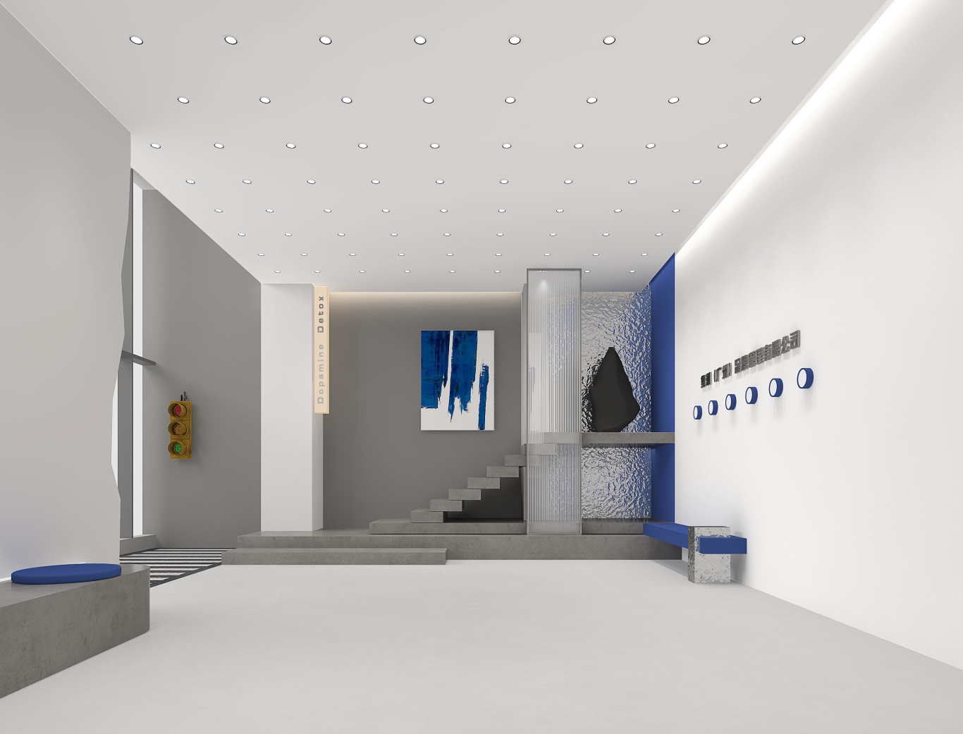 服装办公室及服装展厅空间设计图8