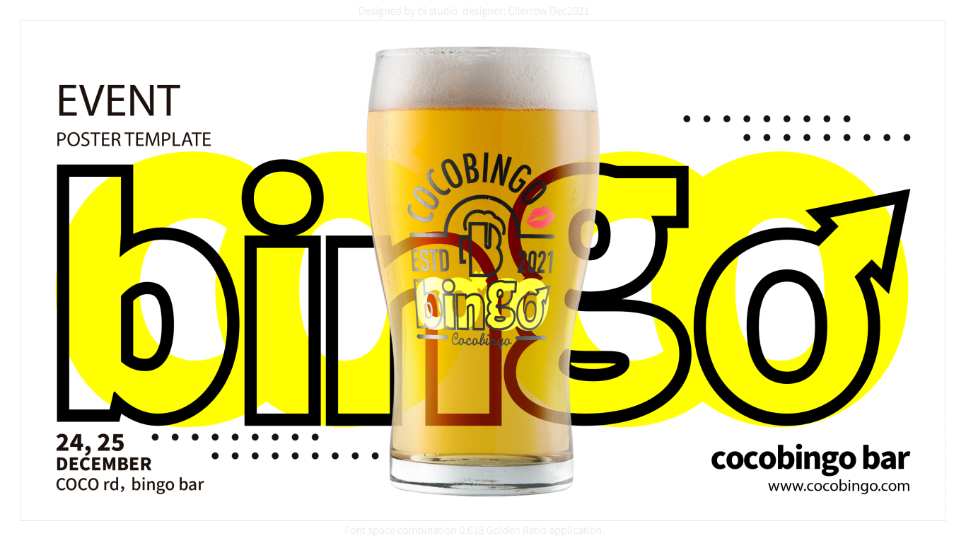 COCO BINGO酒吧品牌logo&包装设计图2