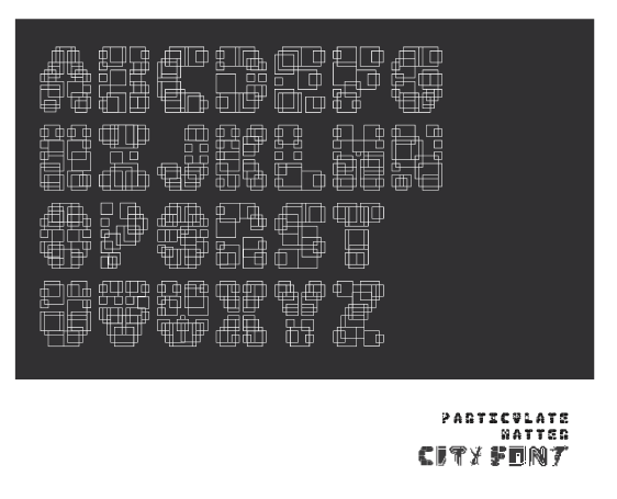英文字体设计《CITYFONT》图2