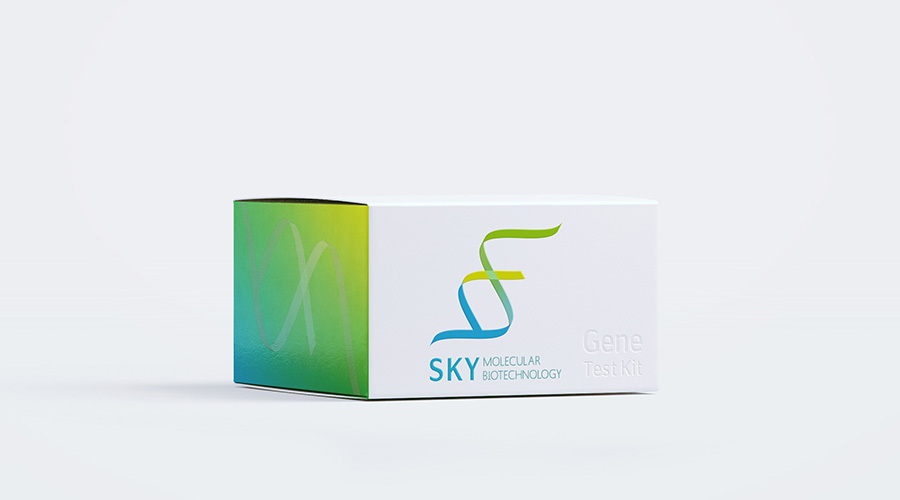 SKY基因测试试剂盒包装设计图1