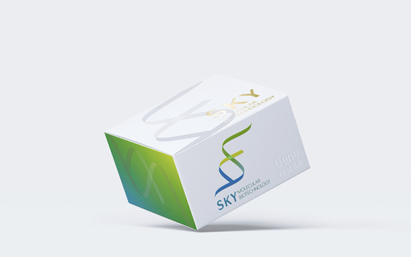 SKY基因测试试剂盒包装设计