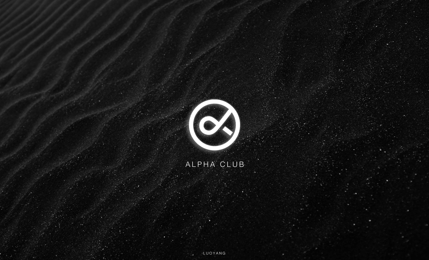 alpha club夜店品牌LOGO设计图7