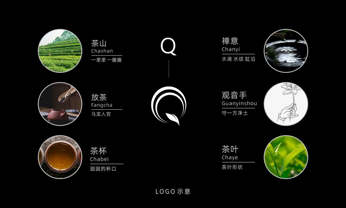 子清堂茶馆logo设计图2