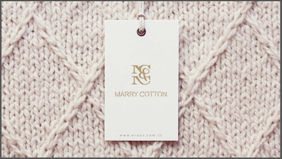 Marry Cotton棉纺织品LOGO设计中标图1