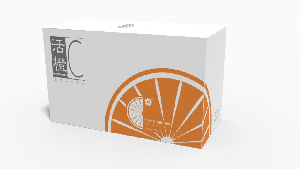 活橙C美发用品包装设计图0