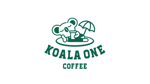 KOALA ONE咖啡館LOGO設計