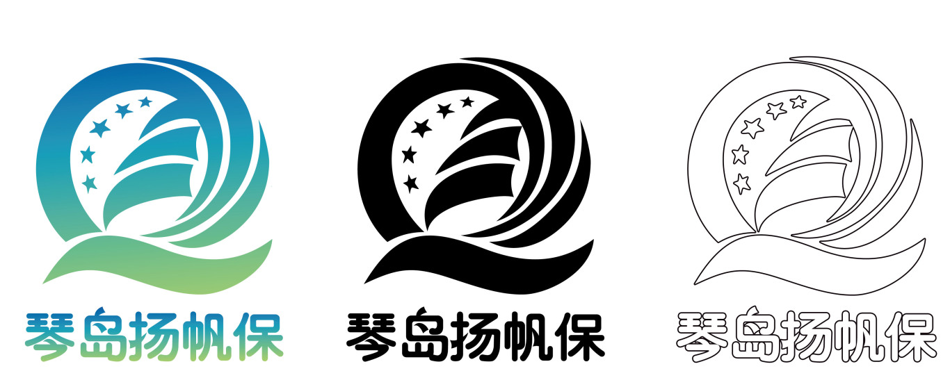 青岛商业补充保险logo设计图0