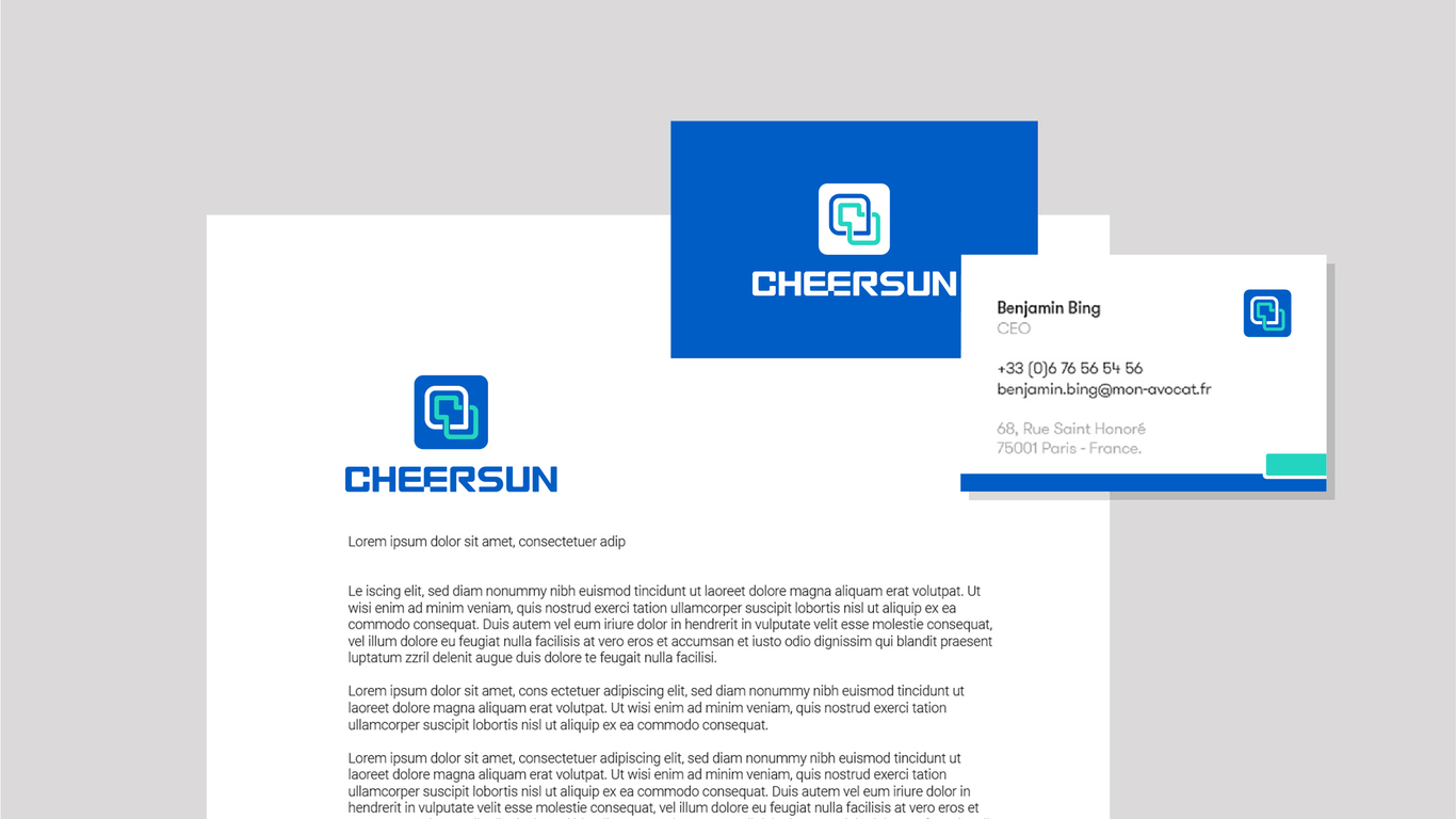 CHEERSUN國際化進出口企業(yè)LOGO設(shè)計中標圖3