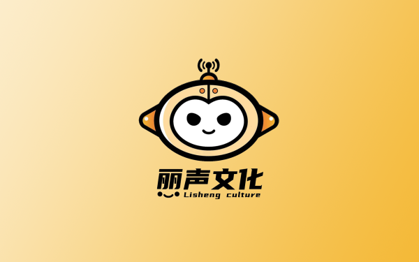 丽声文化LOGO 文化传播类logo设计