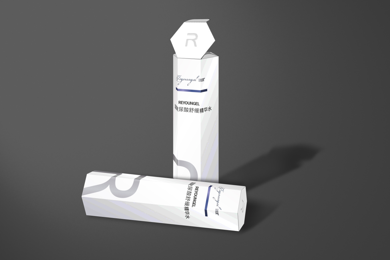 瑞漾玻尿酸精华水的包装设计项目图15