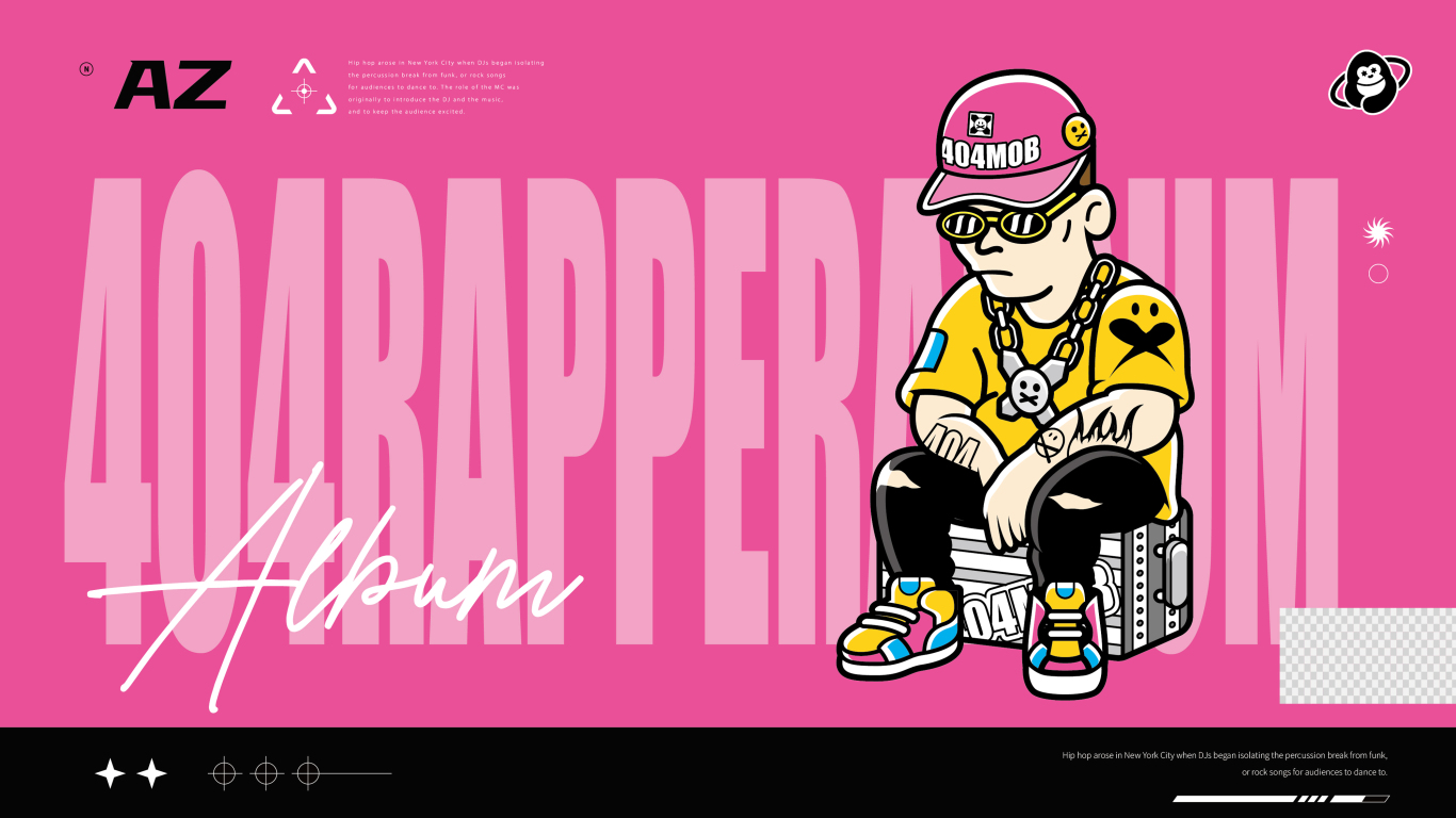 404 RAPPER《炬》专辑设计 - Lexkon_Liu图3