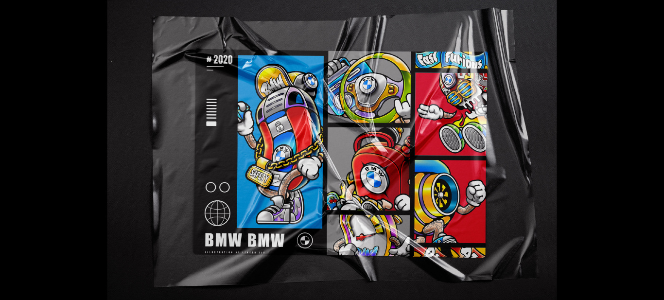 2020 BMW|宝马图形创意设计图17