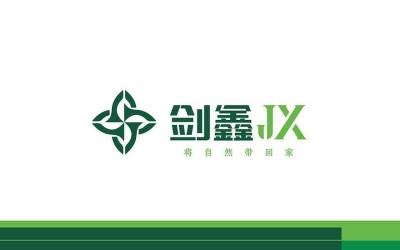 剑鑫-板材企业logo设计