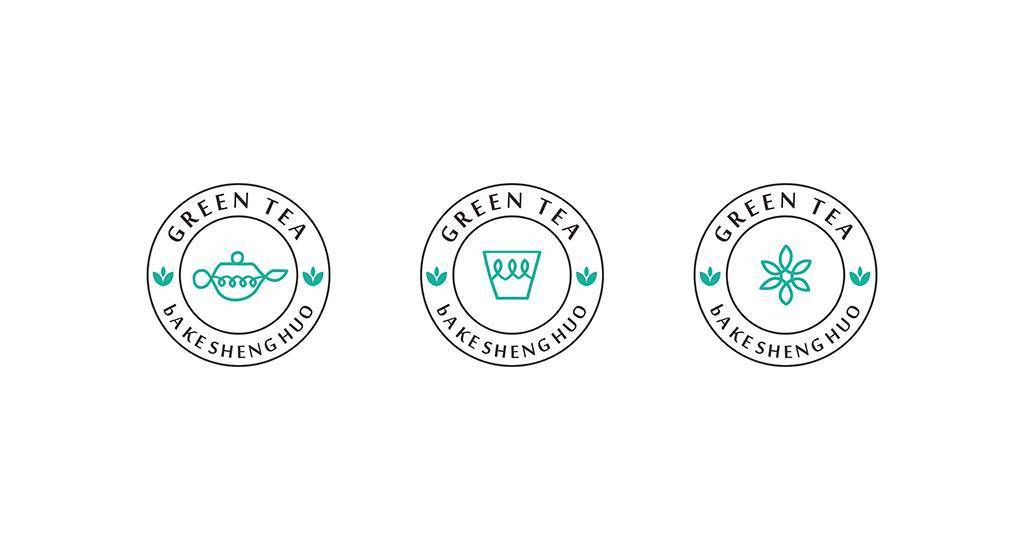 八克生活茶叶品牌logo设计图6