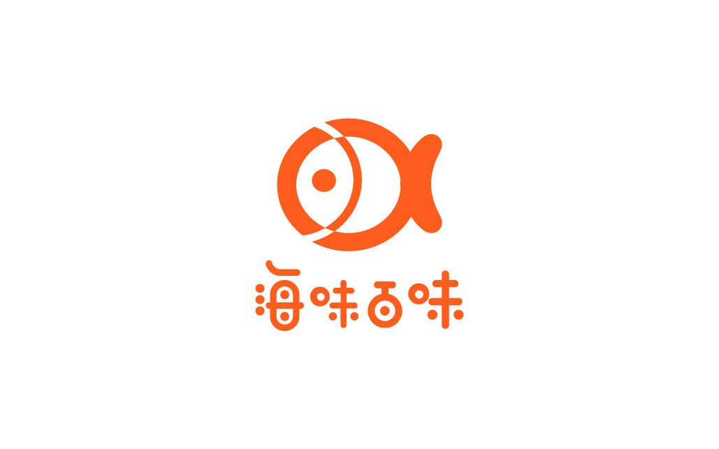 海味百味海产品logo设计图1