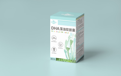 DHA藻油软胶囊包装设计
