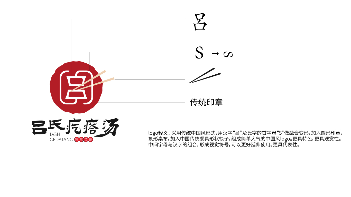 吕氏logo设计图0