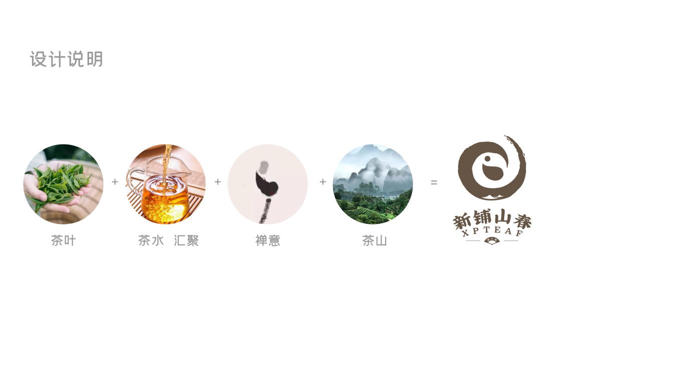 新铺山春茶叶品牌LOGO设计中标图2