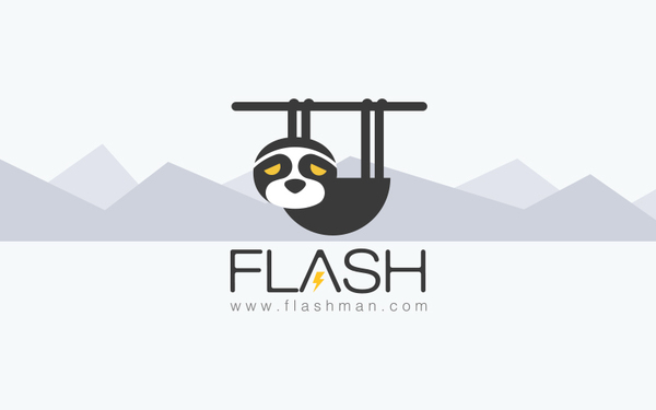 树懒FLASHMAN LOGO