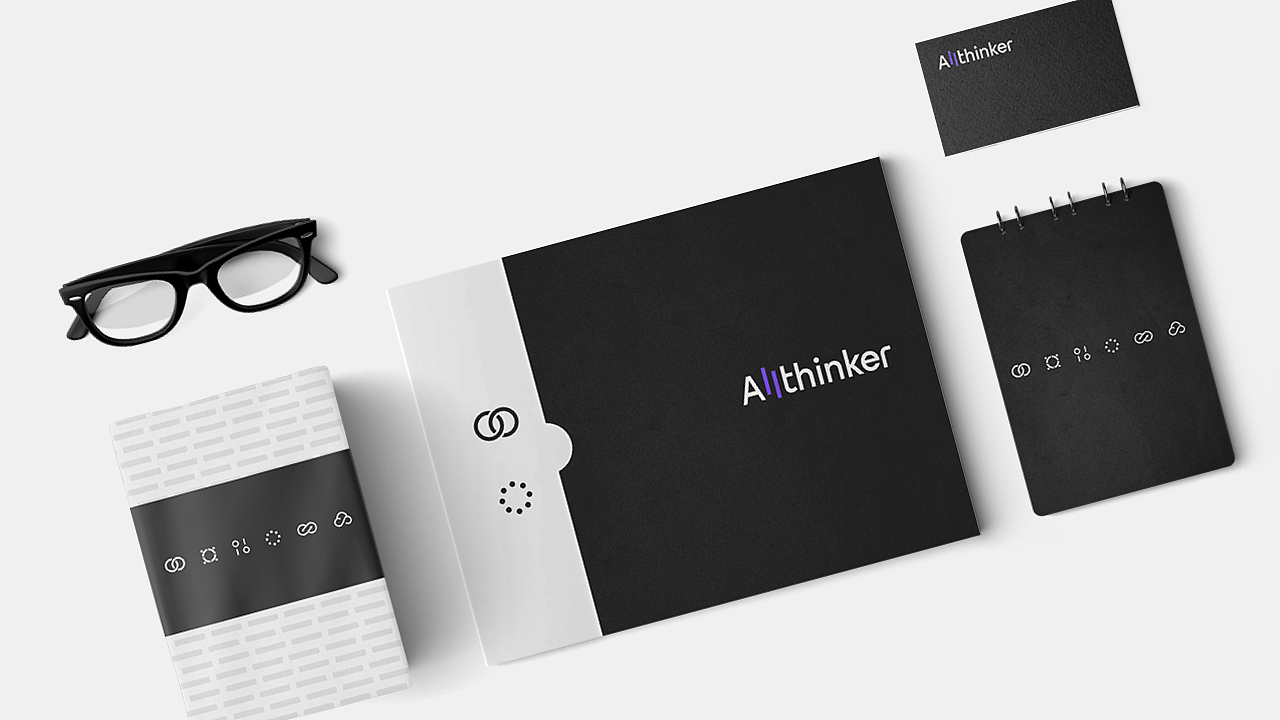 【Allthinker】科技公司品牌設計圖14