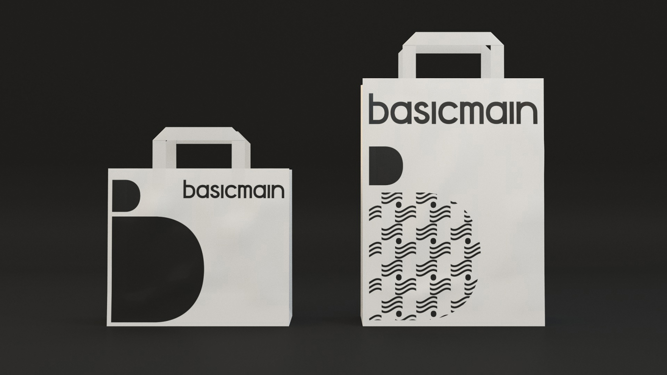 basicmain brand logo design圖8