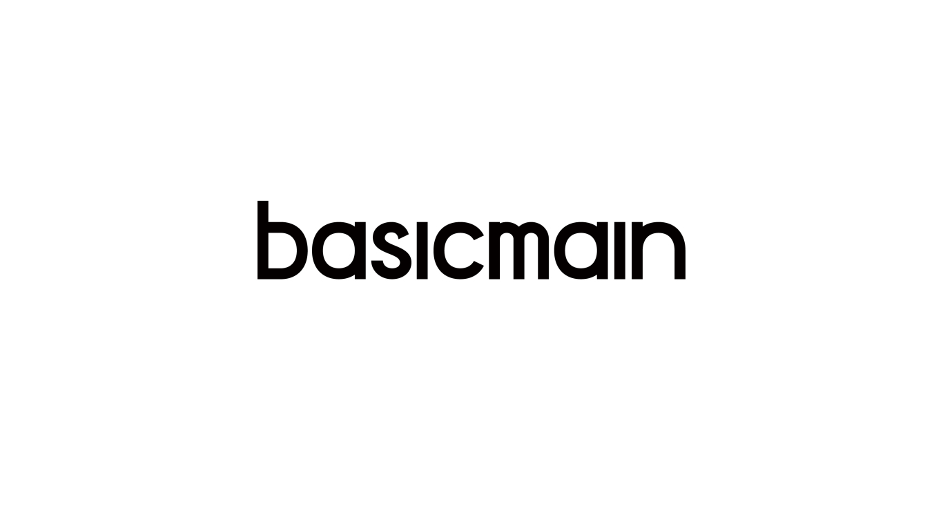 basicmain brand logo design圖2