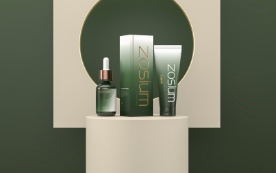 zosium化妝品品牌設計