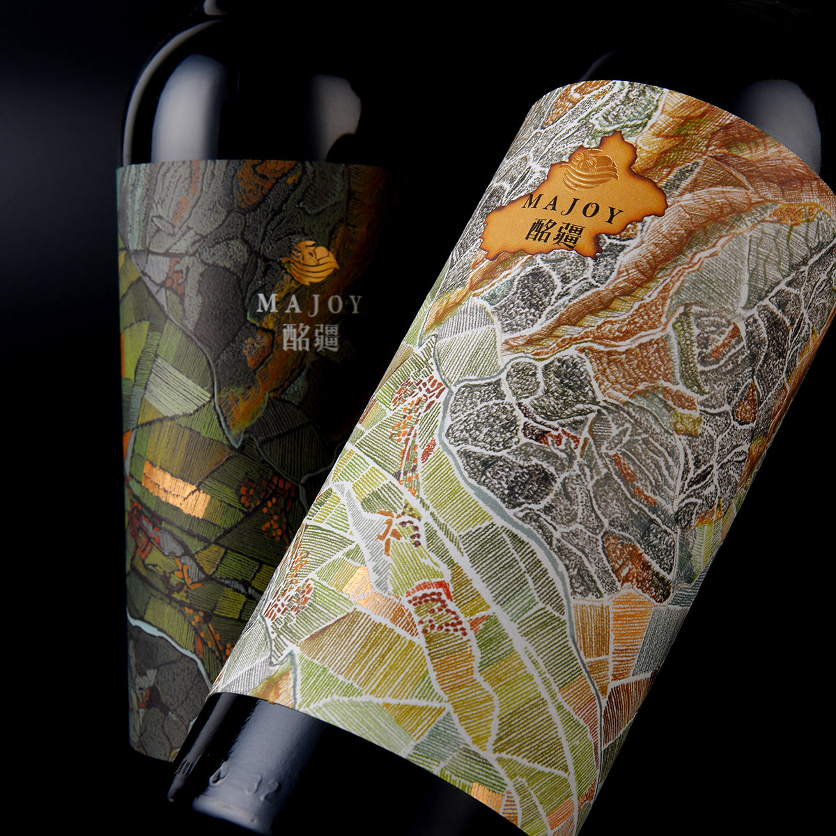 新疆酩疆红酒品牌包装设计图0