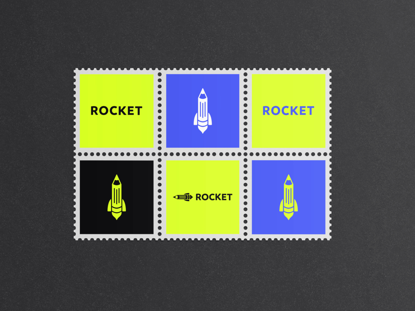Rocket文具店logo设计图4