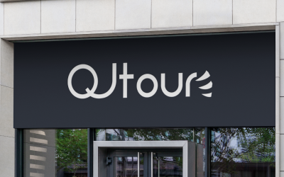 QJtour 旅行品牌logo/品牌设计
