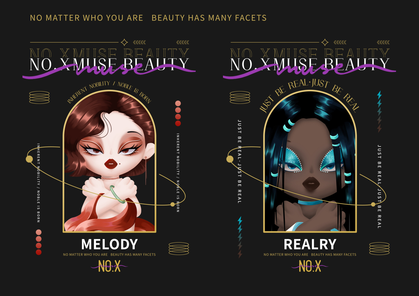 NO.X muse--美妆品牌全案设计图47